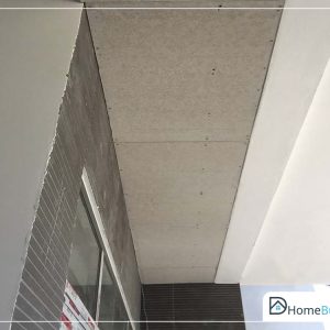 làm trần ngoài trời với tấm smartboard 4.5mm