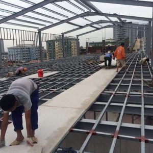 Sàn bằng tấm cemboard 15mm